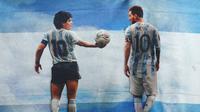 Lionel Messi cetak sejarah baru, lampaui Diego Maradona. (source: Live Score)