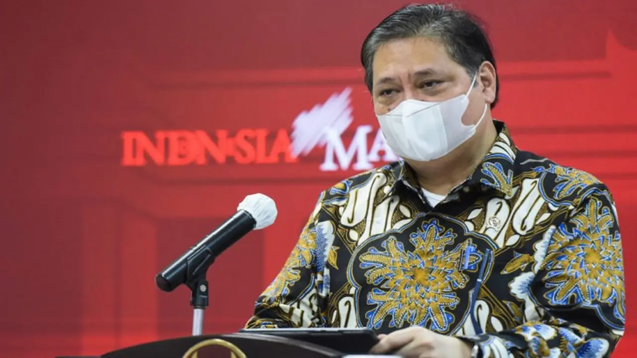 Menteri Koordinator Bidang Perekonomian RI Airlangga Hartarto