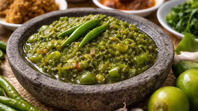 Cara Membuat Sambal Ijo Ala Rumah Makan Padang (Foto: ChatGPT)