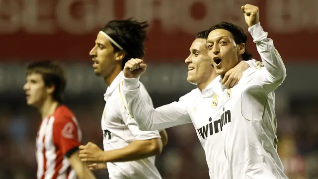 Mesut Ozil di Real Madrid 2011/2012
