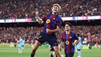 Barcelona Kalahkan Athletic Club 2-0, Puncaki La Liga Berkat Gol Raphinha dan Fermin