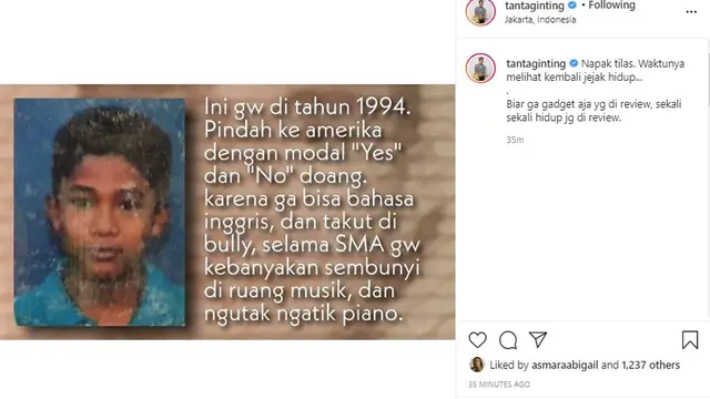 Tanta Ginting (Foto: Instagram/@tantaginting)