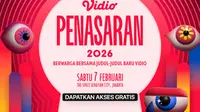 Akses Gratis Vidio Penasaran 2026 Dibuka 19 Januari, Ini Cara Daftarnya