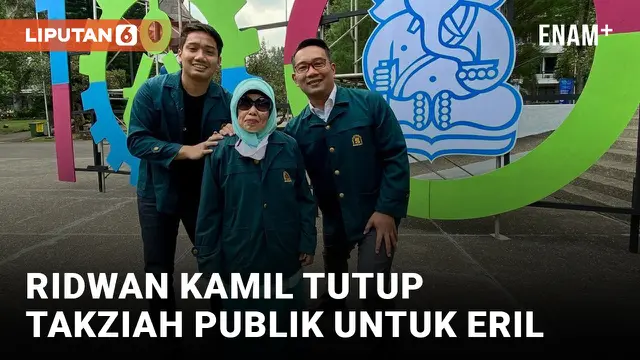 Ridwan Kamil Resmi Tutup Doa Bersama dan Takziah Publik untuk Eril