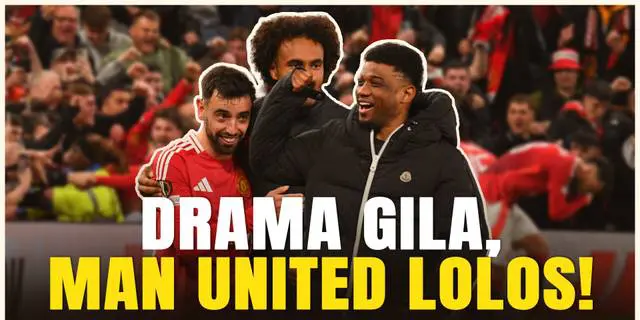 VIDEO: MU Melaju ke Semifinal Liga Europa usai Menang Dramatis atas Lyon