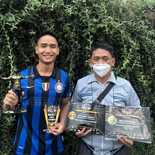 Vitto Andhika Putra Berjaya di Muscle War 2022