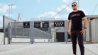 Andar Sofian saat berada di markas Juventus (Dok pribadi)