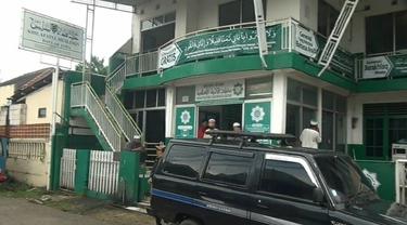Sekretariat Khilafatul Muslimin di Pekayon, Bekasi Selatan, Kota Bekasi, Jawa Barat.