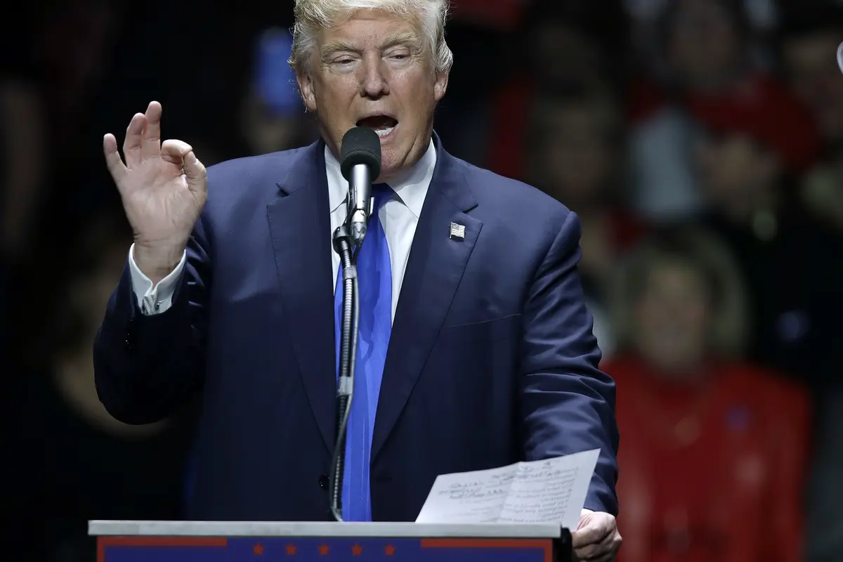 Calon Presiden dari Partai Republik Donald Trump 