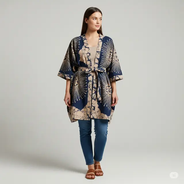 9 Model Batik Wanita Kimono Style Terbaru 2025: Padukan Tradisi dan Gaya Modern