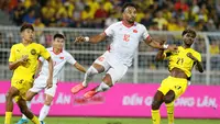 Laga leg pertama semifinal Piala AFF 2026, Timnas Malaysia versus Vietnam, di Stadion Kuala Lumpur, Kuala Lumpur, Minggu (16-8-2026). Vietnam menang 2-0. (Dok. vff.org.vn)