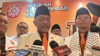 Presiden Partai Keadilan Sejahtera (PKS) Ahmad Syaikhu mengatakan, pasangan Anies Baswedan-Sohibul Iman ideal untuk diusung maju pada Pilkada Jakarta 2024. (Winda Nelfira).