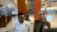 Manajer hukum dan advokasi DMFI Adrian Hane saat di DPR Jakarta. (Ist).