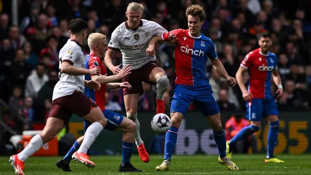 Crystal Palace Vs Manchester City