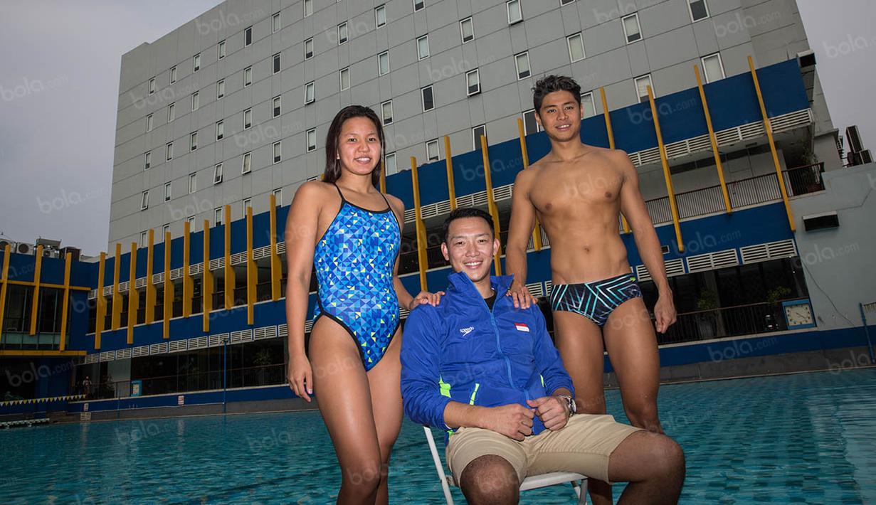 Di bawah bimbingan pelatih Albert Sutanto, mojang Bandung 21 tahun itu bersama rekannya Glenn Victor siap memberikan yang terbaik untuk merah putih di ajang Olimpiade Rio de Janeiro 2016. (Bola.com/Vitalis Yogi Trisna)