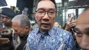 Ia mengatakan pemeriksaan ini merupakan momen yang ditunggu-tunggu olehnya. Tampak dalam foto, mantan Gubernur Jawa Barat Ridwan Kamil saat meninggalkan Gedung Merah Putih Komisi Pemberantasan Korupsi (KPK), Jakarta, Selasa (2/12/2025). (merdeka.com/Arie Basuki)