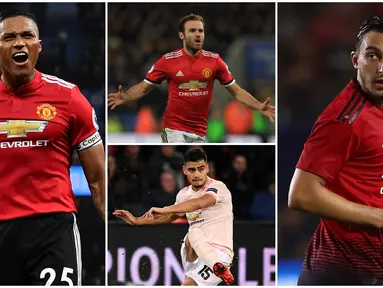 Berikut ini empat pemain Manchester United yang berstatus free transfer jika tidak diperpanjang kontraknya oleh Setan Merah. (Foto Kolase AP dan AFP)