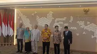 Kementerian Koordinator Bidang Perekonomian dan&nbsp; Economic Research Institute for ASEAN and East Asia (ERIA) menandatangani Memorandum of Understanding (MoU) pengembangan ekonomi Indonesia. (Tim Bisnis)