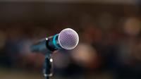 Ilustrasi mikrofon, pidato. (Image by Irina L from Pixabay)