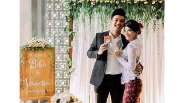 Momen Pernikahan Vanessa Angel dan Febri Ardiansyah