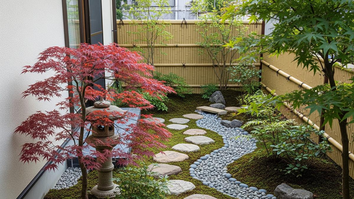 7 Model Kebun Samping Rumah Ala Jepang yang Bikin Rumah Sempit Terlihat Lebih Lapang