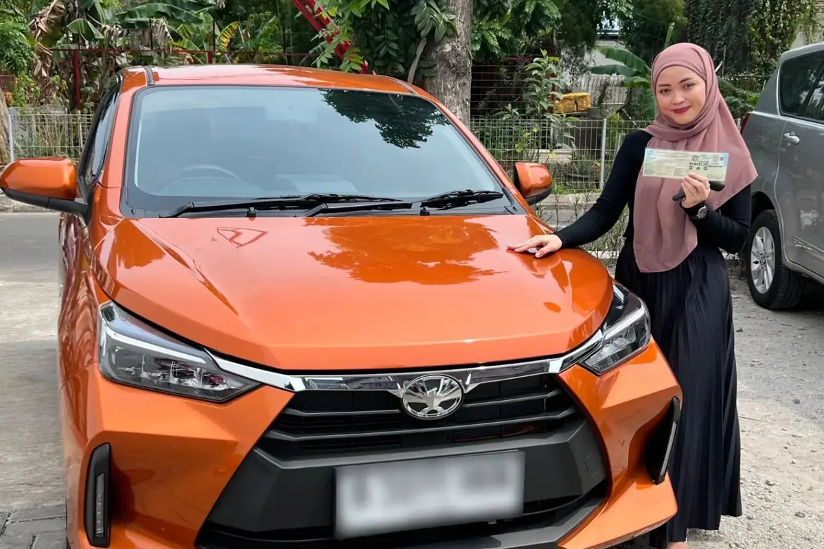 Hokinya Kebangetan, Intip Perempuan yang Berhasil Terima Mobil Agya Seharga Rp1 dari Flash Sale Rp1 Shopee