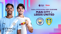 Saksikan Man City vs Leeds eksklusif di Vidio. (dok. vidio.com)