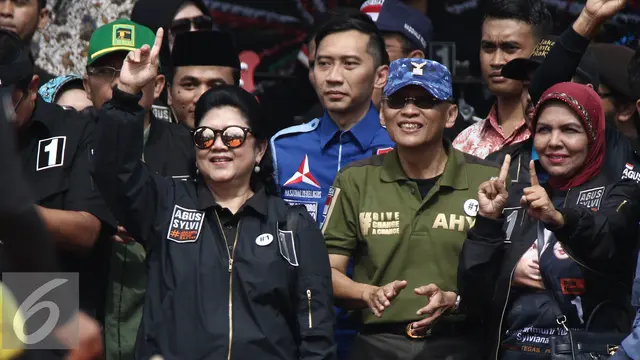 AHY - Sylvi Gelar Kampanye Akbar Satukan Jakarta
