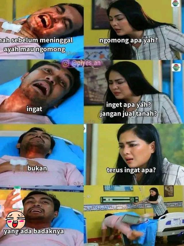 6 Meme Percakapan dari Sinetron Indonesia Ini Kocak Banget, Bikin Ngakak