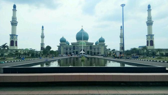Masjid An-Nur Pekanbaru (Liputan6.com / M.Syukur)