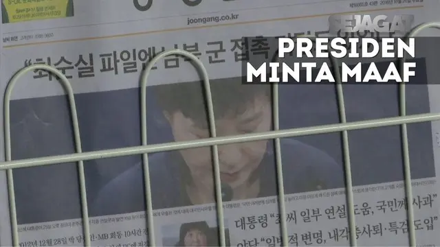 SEJAGAT: Presiden Korsel Minta Maaf Terkait Kebocoran Dokumen Penting
