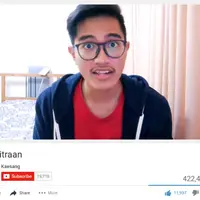 Bikin Pencitraan di YouTube, Kaesang Pangarep, putra bungsu presiden Jokowi ini jadi makin eksis.