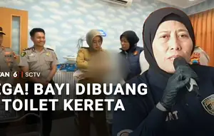 Tega! Bayi Dibuang di Toilet Kereta