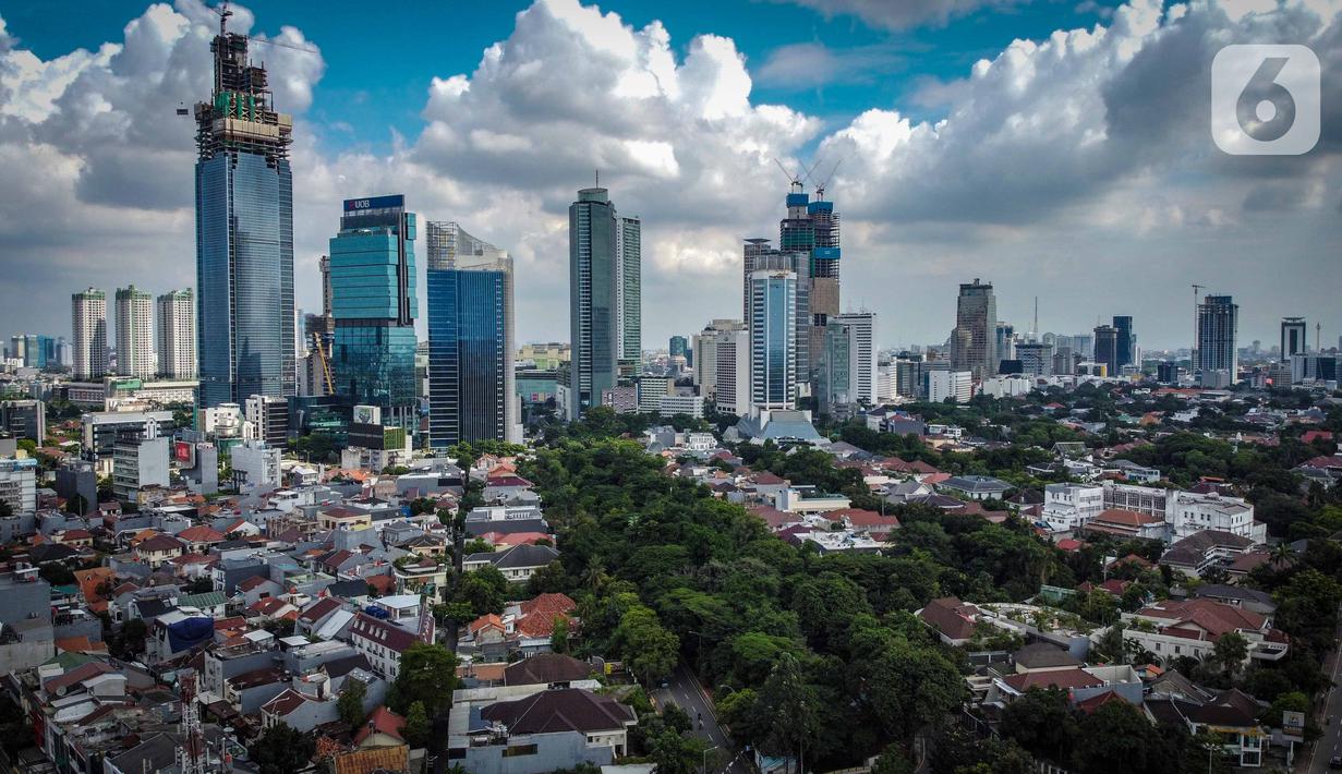  FOTO  Udara Jakarta  Sehat Jelang PSBB News Liputan6 com