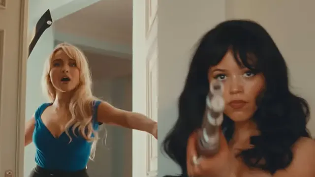 Adu Gaya Sadis Sabrina Carpenter dan Jenna Ortega di Video Klip Taste, Siapa yang Paling Sangar?