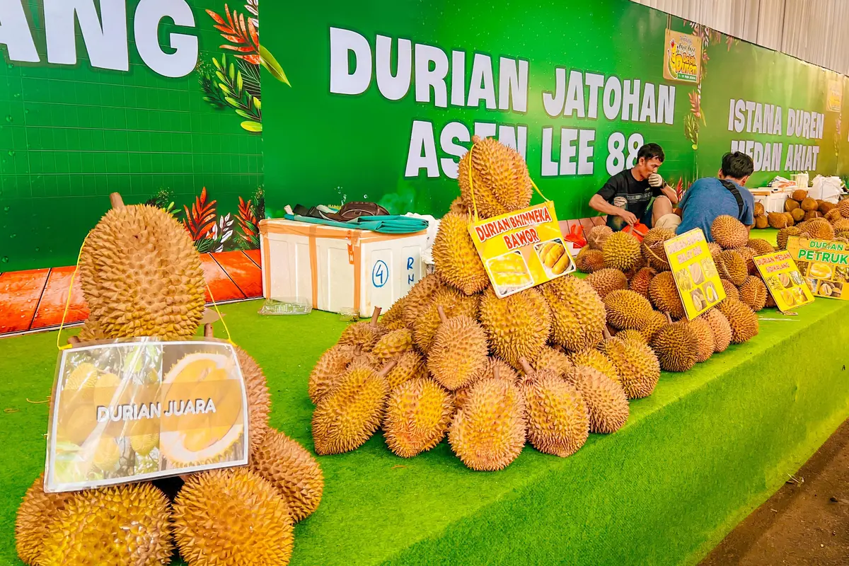 Belah Duren Rame-rame di Tangerang, Harga Murah Bisa Bawa Pulang