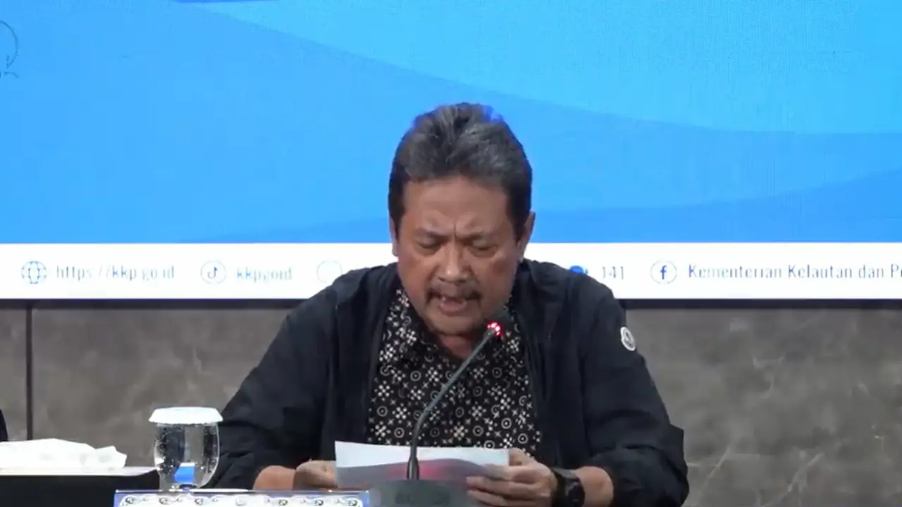Menteri Kelautan dan Perikanan (KKP) Sakti Wahyu Trenggono
