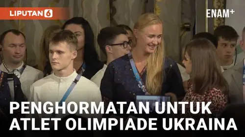 VIDEO: Alasan 34 Atlet Olimpiade Ukraina Terima Penghargaan