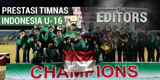 VIDEO: Prestasi Mengesankan Timnas Indonesia U-16 di Vietnam