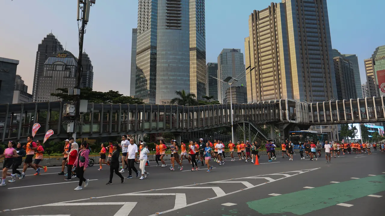 Warga Kembali Nikmati Hari Bebas Kendaraan Bermotor Jakarta