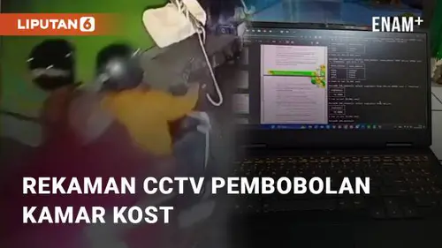 VIDEO: Rekaman CCTV Pembobolan Kamar Kost di Kawasan UNNES Semarang