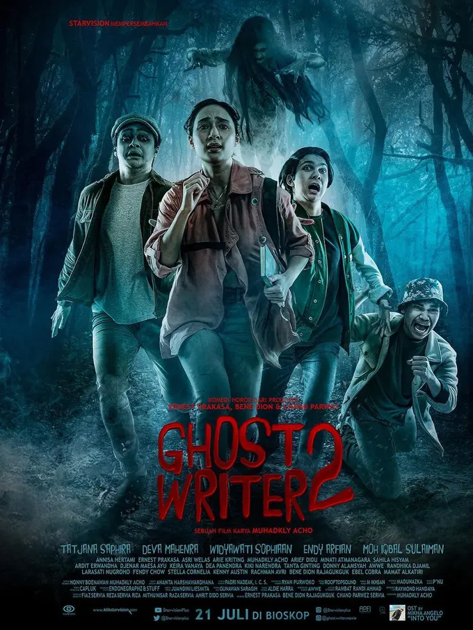 Poster film Ghost Writer 2. (Foto: Dok. Starvision Plus)