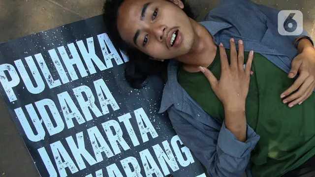 Demo Pencemaran Udara Jakarta
