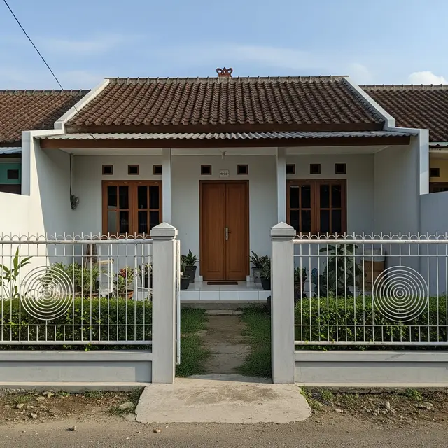 9 Model Pagar BRC untuk Rumah di Kampung, Solusi Kuat dan Estetik