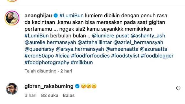 Unggahan Anang Hermansyah. (Foto: Dok. Instagram @ananghijau)