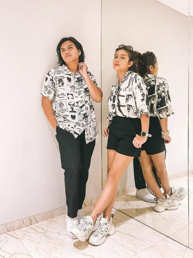 OOTD Awkarin dan Gangga