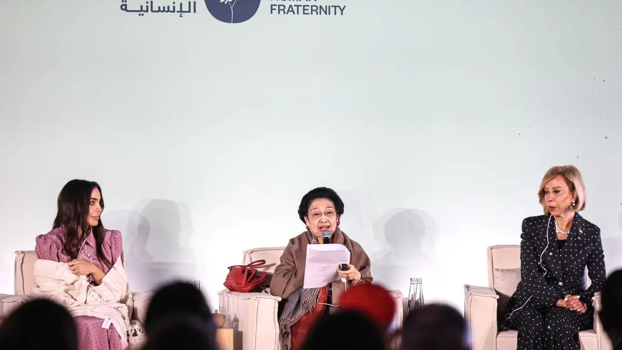 Megawati di Forum Zayed Award