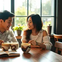 kata kata kopi romantis ©Ilustrasi dibuat AI