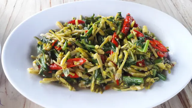 resep tumis bunga pepaya