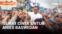 Anies Baswedan dapat 'Surat Cinta' dari Emak-emak